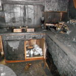 Fire Damaged Kitchen - Rocky Cross Construction
